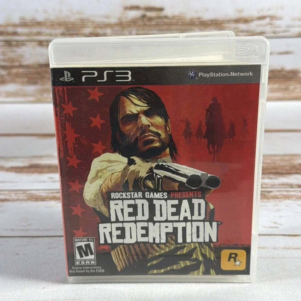 Red Dead Redemption PS3 2010 Map & Manual Tested